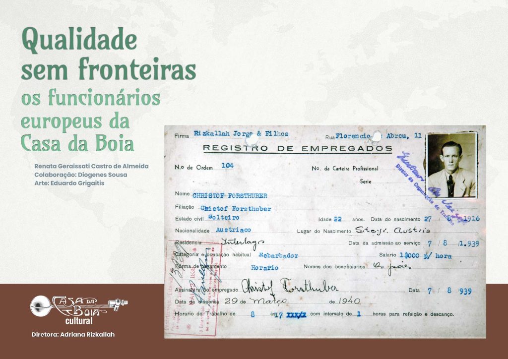 Um dos editoriais mensais publicados digitalmente pela Casa da Boia.