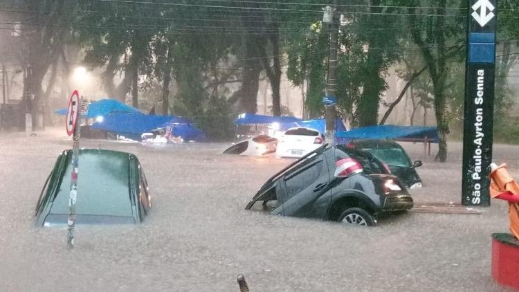 2025. Enchentes atingem São Paulo repetidamente a cada verão.