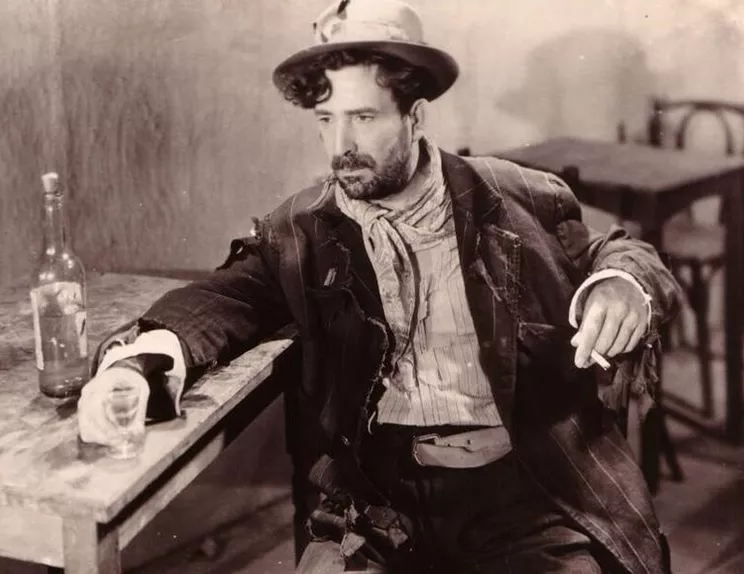 Cena de "O Ébrio", da Cinelândia, um dos primeiros grandes sucessos de nosso cinema.