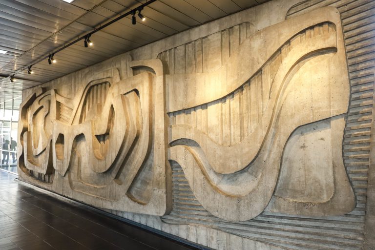 Painel de Burle Marx no Teatro Municipal de Santo André.