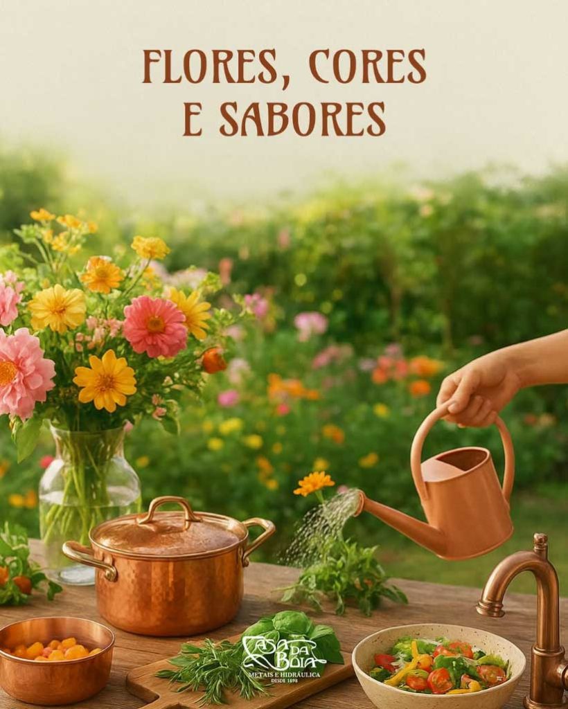 Em setembro e outubro, as flores, as cores e os sabores na Casa da Boia.