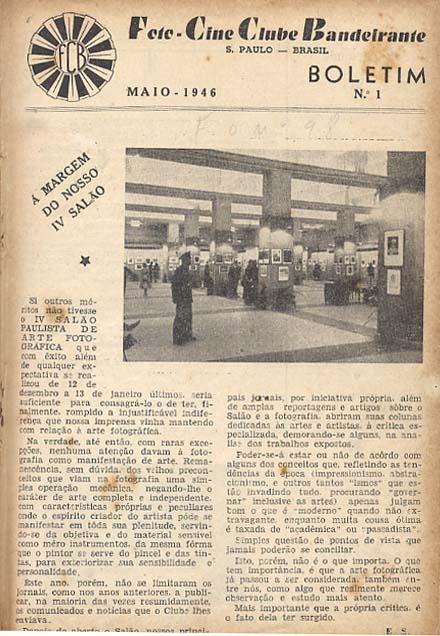 O Clube passa a editar um boletim em 1946...