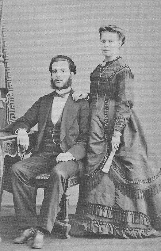 Carlos Leôncio da Silva Carvalho e sua esposa Maria de Jesus.