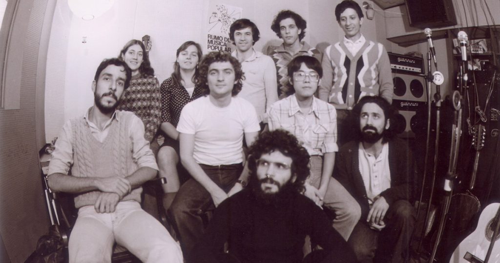 Grupo Rumo, formado por universitários da USP.