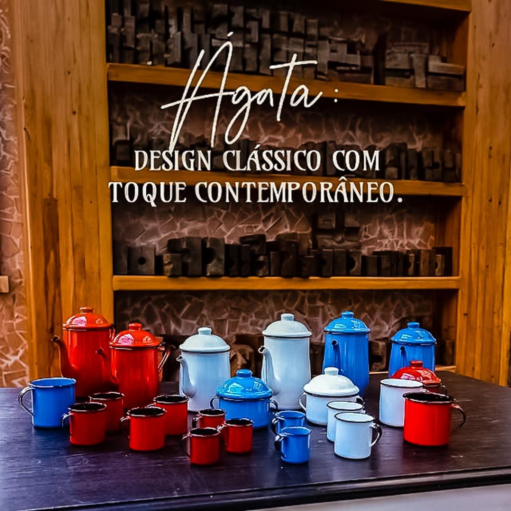 Linha de ágata desperta memórias afetivas.