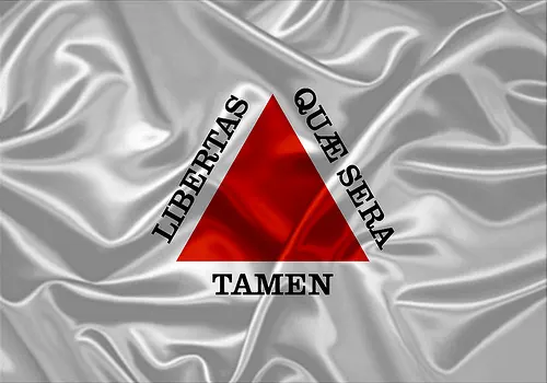 Estampada na bandeira de Minas Gerism "Liberdade Ainda que Tardia" foi o lema dos inconfidentes.