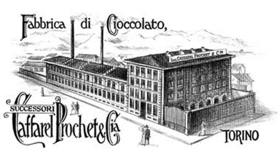 A criação, ou a popularização da Gianduia é atribuida à Caffarel Prochet e Cia.