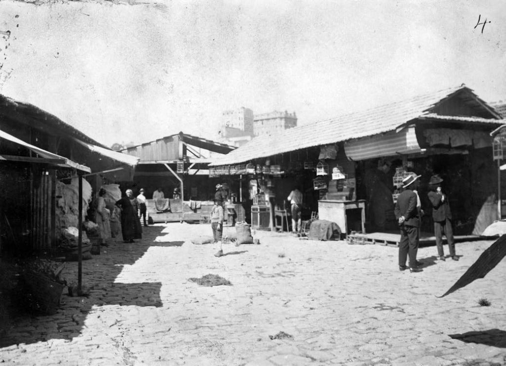 O antigo "Mercado dos Caipiras".