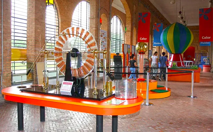 Instalações do Museu Catavento, que devolveu ao espaço sua função original.