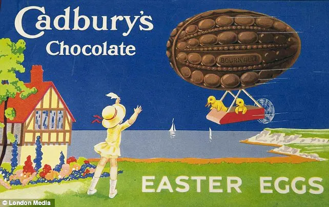 Propaganda da Cadbury's, da década de 1960.