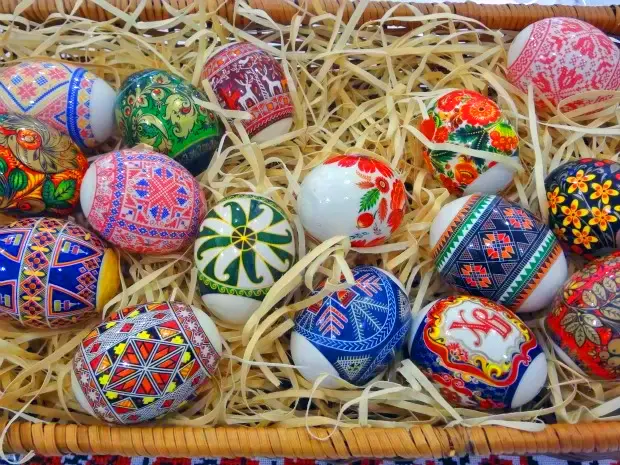 Os Pêssankas, ucranianos...