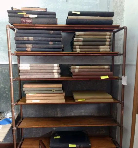Dezenzas de livros-caixa do início do século XX "contam" a história comercial da empresa.