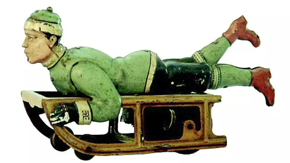 Um "Tin Toy" alemão do século XIX.