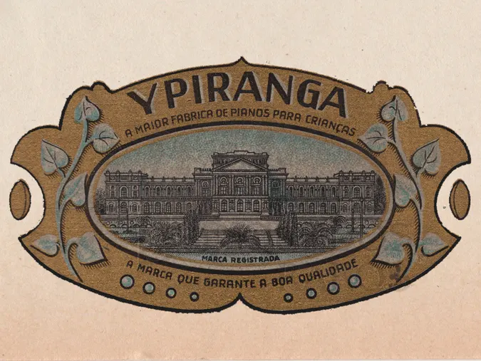 Logo da Fabrica de Brinquedos Ypiranga, uma das pioneiras na cidade.